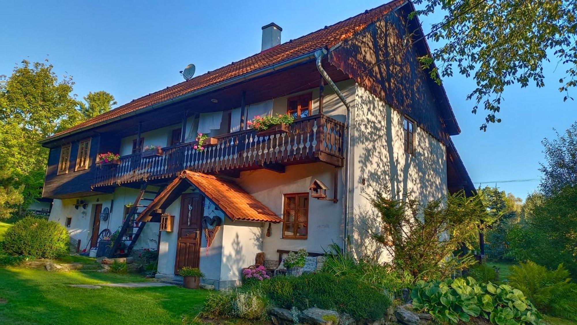 Chaloupka U Jiriho Hotell Nová Pec Exteriör bild